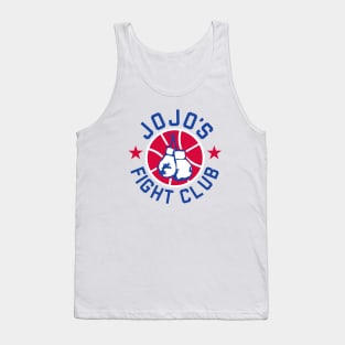 JoJo's Fight Club - White Tank Top